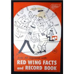 1960/61 Detroit Red Wings Facts and Record Book,