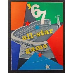 1967 All Star Game Program