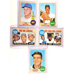 5 - 1968 Topps Star Cards.