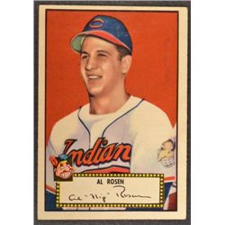 1952 Topps #10  Al Rosen  Red Back  EM