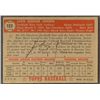Image 2 : 1952 Topps #122  Jack Jensen  VG lt. crease  B.F. Written on Back