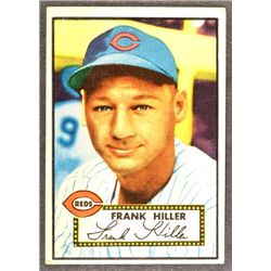 1952 Topps #156  Frank Hiller (R)  EX