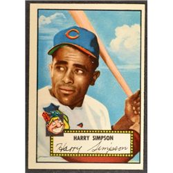 1952 Topps #193  Harry Simpson (R)  EX