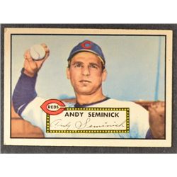 1952 Topps #297  Andy Seminick (SP)  EX