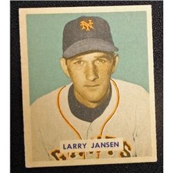 1949 BOWMAN #202  LARRY JANSEN  EM
