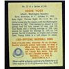 Image 2 : 1949 BOWMAN #32  EDDIE YOST  ROOKIE EX-MT+
