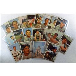 1953 Bowman Color Lot (19 diff. cards) Mostly VGEX+ to  EX