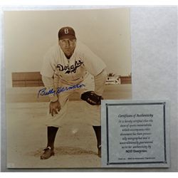 BILLY HERMAN AUTOGRAPH PHOTO