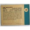 Image 2 : 1961 Fleer Basketball #31 Tom Meschery PSA NM7 ROOKIE