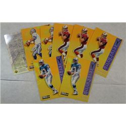 7 - Collectors Choice "Checklist" Football Cards