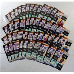 46 Collectors Choice "Building Blocks" Football Cards (Many Duplicates)