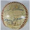 Image 2 : 1968 TIGERS WORLD SERIES  AUTOGRAPHED BASEBALL OVER 28 SIGNATURES