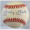 Image 1 : MICKEY MANTLE AUTOGRAPHED BASEBALL