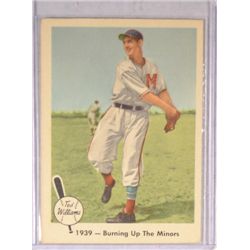 1959 Fleer #12 Ted Williams Burning Up the Minors