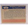Image 2 : 1959 Fleer #12 Ted Williams Burning Up the Minors