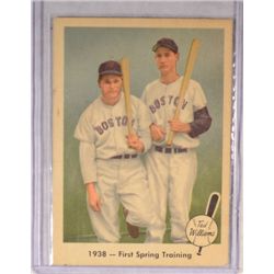 1959 Fleer #11 Ted Williams First Spring Training