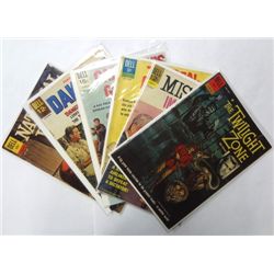 6-Vintage DELL Comics, Twilight Zone, Mission Impossible and more