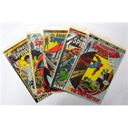 5-1972 the Amazing Spider-Man comic books