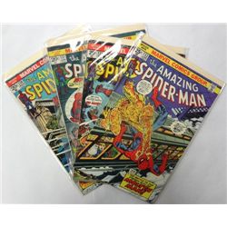 4-1974 the Amazing Spider-Man Comic Lot
