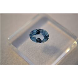 *Gorgeous Dark Topaz Gemstone*   1.57ct   Oval Cut  8mm x 6mm