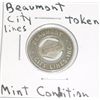 Image 1 : Beaumont City Lines token  MS