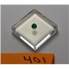 Image 2 : *Columbian Emerald  .15 ct   Round Cut   Beautiful Gem*