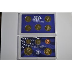 *2000 United States Mint Proof Set  with Certificate of Authenticity  Excellent Condition *