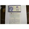 Image 3 : *2000 United States Mint Proof Set  with Certificate of Authenticity  Excellent Condition *