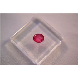Beautiful Burma Ruby  .70ct  Oval Cut  6x4mm