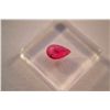 Image 2 : Beautiful Burma Ruby  1.20ct  Pear Cut  8.5x5.5mm