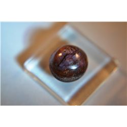 Star Ruby 12.30ct  Round Cabochon Cut  11.5mm   Very Nice Stone