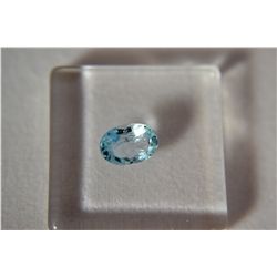 *Beautiful Aquamarine Gemstone*  .90ct  Oval Cut  7 x 5mm