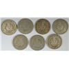 Image 2 : 7-DIFFERENT V-NICKELS (94,95,96,05,08,11,12-D) AG-VF