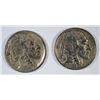 Image 1 : 1914 VF & 1914-D GOOD BUFFALO NICKELS
