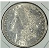 1892 MORGAN DOLLAR AU-58 WITH NICE LUSTER