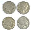 BUFFALO NICKELS 1920-D,S, 23-S, 18  AG-G