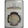 Image 1 : 1904-O MORGAN DOLLAR NGC MS62 COLORS!