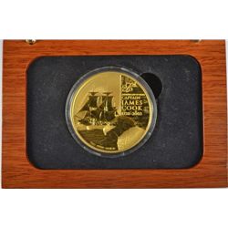 2003 $ 200 SEA EAGLE COOK ISLANDS 2 OZ OF PURE .9999 GOLD! PROOF! MINTAGE 199!