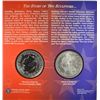 Image 4 : LEGACIES OF FREEDOM SET: 2003 ASE, 2002 BRITANNIA 2 LB SILVER COINS!