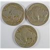 Image 2 : 3- 1923-S BUFFALO NICKELS "GRADING SET" (GOOD, VG, FINE)
