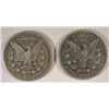 Image 2 : ( 2 ) NICE CIRCULATED MORGAN SILVER DOLLARS,  1899-O AND 1904-P