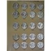 Image 2 : A CHERRY SET OF WALKING LIBERTY HALF DOLLARS, IN DANSCO ALBUM