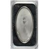 Image 3 : CROSS WITH JESUS CHRIST, BIRDS AND FLOWERS ON A HIGH QUALITY  SILVER INGOT