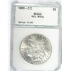 Image 1 : 1880-CC MORGAN DOLLAR PCI MS62