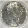 Image 2 : 1923 PEACE DOLLAR ANACS MS65