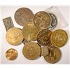 Image 1 : OLD TOKENS, NASA, COOPER TIRE, NRA, 62 WORLDS FAIR,TRANSIT, CALIFORNIA BICEN