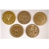 Image 3 : OLD TOKENS, NASA, COOPER TIRE, NRA, 62 WORLDS FAIR,TRANSIT, CALIFORNIA BICEN