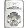 Image 1 : 1898-O MORGAN DOLLAR NGC MS65 WHITE