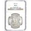 Image 1 : 1900 MORGAN DOLLAR NGC MS63 WHITE