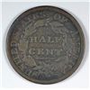 Image 2 : 1828 HALF CENT; 12 STARS GOOD